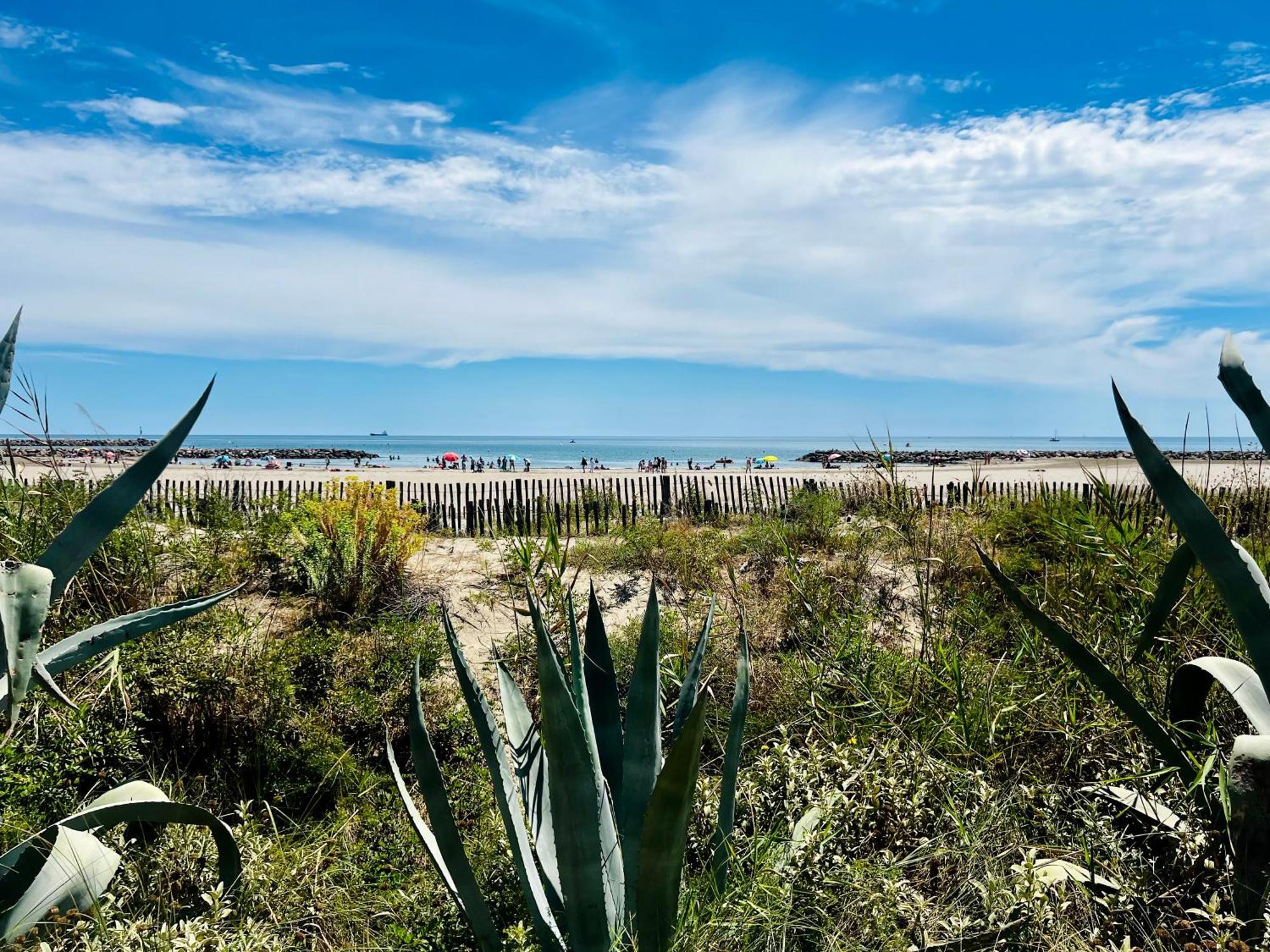 Appartement En Bord De Mer Sete Bagian luar foto